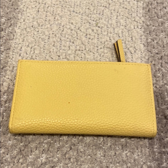 Nanette Lepore Small Yellow Wallet - Picture 3 of 5